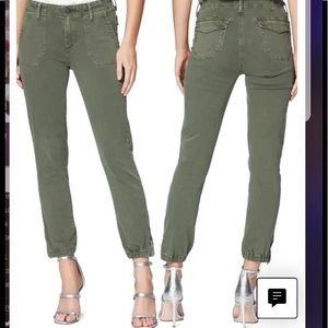 PAIGE Mayslie Jogger Pant Green Sz 28/6